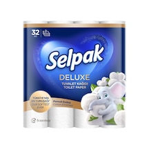 Selpak Deluxe Pamuk Katkılı Tuvalet Kağıdı 32'li - 7 Adet Tarı