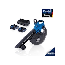 Scheppach BC-BLV720-x 2x2.0AH Çift Akülü Yaprak Toplama Üfleme Makinesi - 55912105400