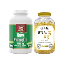 Ncs Saw Palmetto 180 Tablet + Flx Omega 3-6-9 90 Tablet
