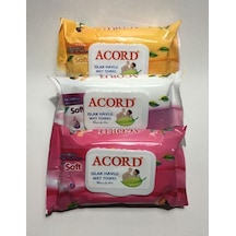 Acord Islak Havlu 6 X 64'Lü