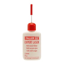 Faller 170494 İğne Uclu Karton Yapıştırıcısı, 25 Gram