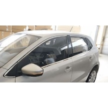 Vw Polo 2011 2017 Cam Çerçevesi 14 Prç Paslanmaz Çelik Krom Polo Cam Çıtası