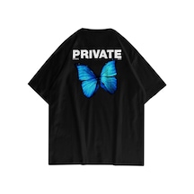 Tarzsokak Unisex Private Siyah Tshirt Siyah