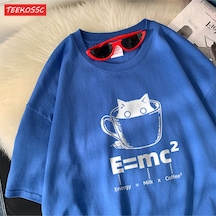 Noıssey Urban Pop Graphic Kadın Tişört Koleksiyonukod 5208 Saks