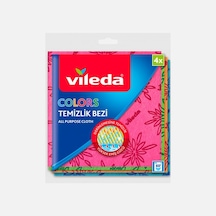 Vileda Colors 4'lü Temizlik Bezi Diğer