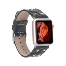 Apple Watch Uyumlu Deri Kordon Cross 42-44-45mm St Rst1 Diğer