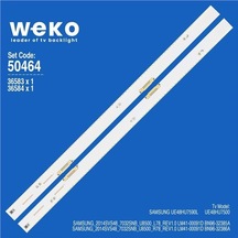 Wkset-5464 36583x1 36584x1 Samsung 2014svs48 7032snb U8500 2 Adet Led Bar Çift Soket Tvnizi Açıp İçindeki Led Barla Birebir Aynısı Olduğunu Görmeden Almayınız. Sonrasında İade Almamaktayız. Çok Renkli