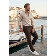Buratti Erkek Pantolon 6689255 Kahve Kahve