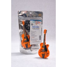 Royal Sound Oto Kokusu Kalorifere Geçme Orange Guıtar Flowers