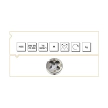 MTE HSSE DIN 223/B  PAFTA M16* 2