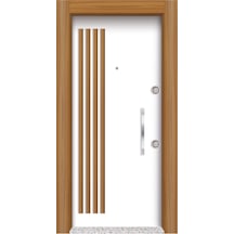 MONO ÇELİK KAPI  MN-1010 SOL Daire Giriş Kapısı, Çelik Kapı