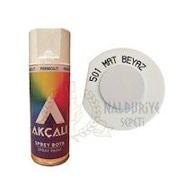 Akçalı Akrilik Sprey Boya Mat Beyaz 400 Ml - 501