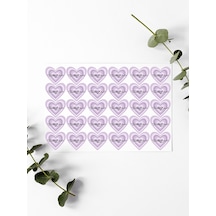 Desenli Thank You Teşekkür Stickers Paketleme Çıkartma Pytkstk94