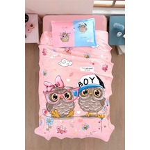 Clasy Tek Kişilik Pike Takımı Puhu Pembe