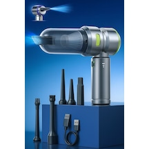 80.000 Rpm Süper Güçlü Kablosuz Süpürge 4 Ü 1 Arada Toz Alma, Hava Üfleme, Pompa & Hava Temizleme - 744792558