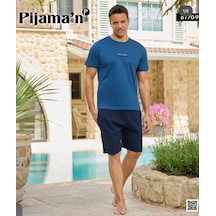 Miressa Erkek Pijama Takımı Mavi