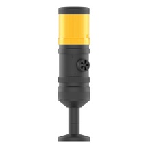 Mesan Ø70 1 Kat Işıklı Kolon Xenon Çakar Buzzer Tüp Montaj Turuncu 220vac Ms 412.3.220vac