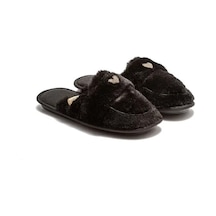 Twigy Mammy Peluş Kadın Ev Terliği Siyah 37/41