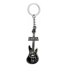 Nirvana Elektro Gitar Figürlü Rock Grunge Anahtarlık Unisex Aksesuar