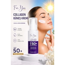 Collagen Destekli, Leke Karşıtı, Yüksek Koruma Ton Eşitleyici Spf+50 Yüz Ve Vücut Güneş Kremi 75 Ml