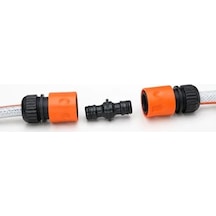 Otomatik Hortum Bağlantı Aparatı, 3 Parça Set İle Uyum