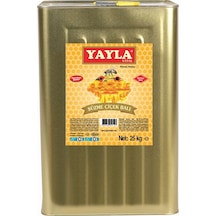 Yayla Süzme Çiçek Balı 25 Kg Teneke