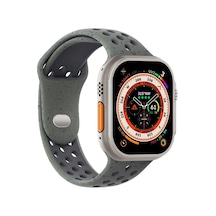 Watch Series 8 45mm İçin Kordon Flame Circle Yeşil Watch Series 8 45mm İle Uyumlu Kordon - Yeşil Sku: Zeusb0crvtb23q