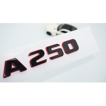 Dk Tuning A 250 Bagaj Kırmızı Siyah Abs Yazı Logo Benz İle Uyumlu