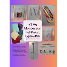 +3 Ay Montessori Eğitim Kiti