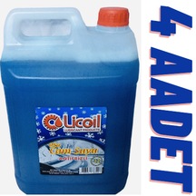 Licoil Cam Suyu Antifrizli &Parfümlü&Şampuanlı-12C 4 Adet 5 Litre