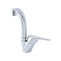 Gms Seren Mix Tek Girişli Kuğu Lavabo Bataryası Çok Renkli