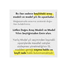 Oto Halı Paspas Seti Bmw 3 E92 2006 2013 Uyumlu Sport Kaymaz & Şık Tasarım - Gri-siyah