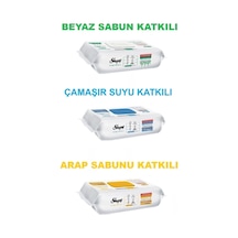 Sleepyeasy Clean Beyaz Sabun Katkılı+çamaşır Suyu Katkılı+arap Sabunu Katkılı 3x100 300 Yaprak Diğer