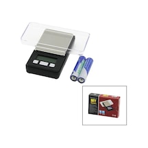 Mini Hassas Tartı - Terazi 200gr / 0.01gr Pilli 2 X Aaa 4.5x8.5cm