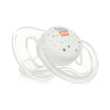 Baby Plus Tekli Damaklı Emzik Beyaz 18-36 Ay BYP-315 Beyaz