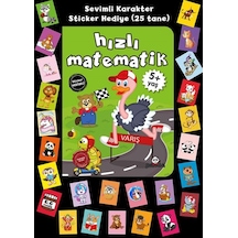 Stickerlı 5+ Yaş Hızlı Matematik