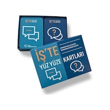 İş'te Yüz Yüze Kartları - 2 Destelik Soru ve Cümle Tamamlama Sohbet Kartları - Feyzan Ökmen - Remzi Kitabevi