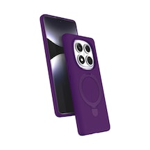 Redmi Note 14 Pro 5g Regal Magsafe Standlı Kapak - Derin Mor İtdark50443