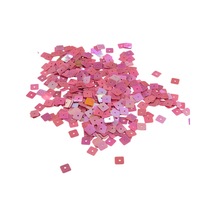 Kırmızı Janjan 7x7 Mm Kare Delikli Pul Payet 30 Gr Tülbent, Oya, Havlu Malzemesi
