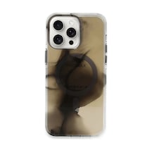 Durukar Apple, Uyumlu iPhone 15 Pro Max Phantom Magsafe Kapak - Siyah