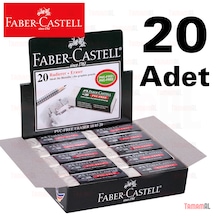 Faber Castell Büyük Boy Beyaz Silgi 7085-20 20 Li 1 Paket