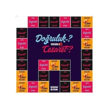 Censan Doğruluk Mu Cesaret Mi Kutu Oyunu Yenilenmiş 4.versiyon - C-0090b Çok Renkli