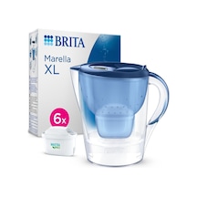 BRITA Marella XL 6x Maxtra Pro All-In-1 Filtreli Su Arıtma Sürahisi - Mavi 3,5 lt