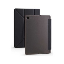 Samsung Galaxy Uyumlu Tab A7 10.4 T500 2020 Kılıf Standlı Katlanabilir Pu Silikon Tf1