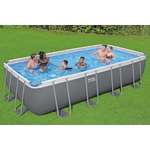 Bestway 56465 Steel Pro Max Prefabrik Yer Üstü Havuz Seti 5,49 M X 2,74 M X 1,22 M
