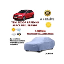 Yeni Skoda Rapid Hb Araca Özel Branda Yeni Rapid Hb Oto Branda