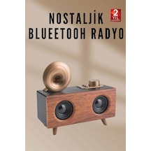 Nostaljik - 897 - Radyo Bluetooth Bağlantılı Şarjlı Yüksek - Novapazr - Ses Kaliteli