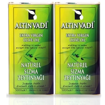 Altinvadi Naturel Sızma Zeytinyağı Teneke 2 x 5 L