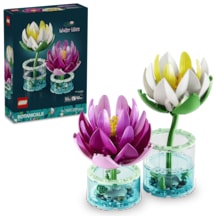 LEGO® Botanicals Nilüferler 11511 - 9 Yaş ve Üzeri Çocuklar için 2 Nilüfer İçeren Yaratıcı Oyuncak Yapım Seti (259 Parça)