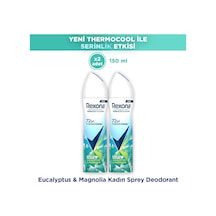 Rexona Thermocool Kadın Sprey Deodorant Eucalyptus & Magnolia 150 Ml X2